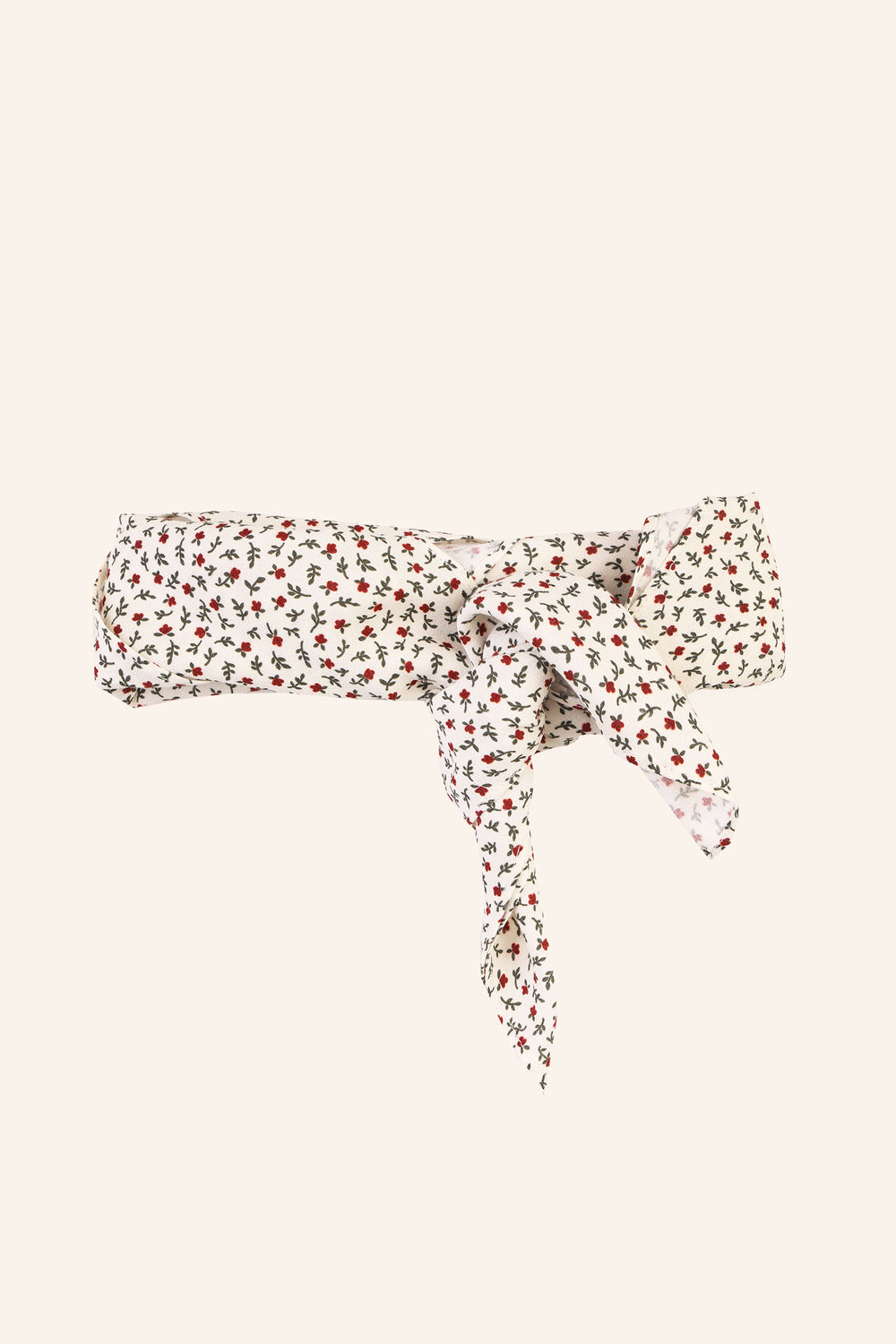 Neck Scarf Red Ditsy Floral