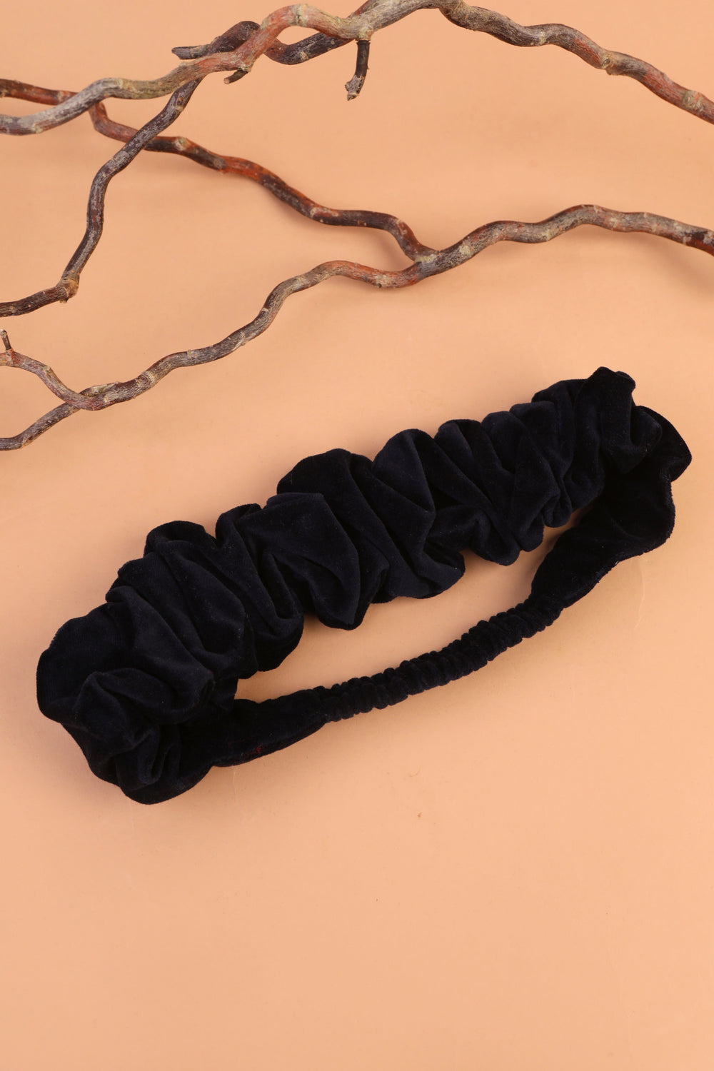Velvet Scrunchie Headband
